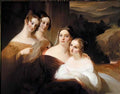 Thomas Sully the walsh sisters Art A4 Photo Print