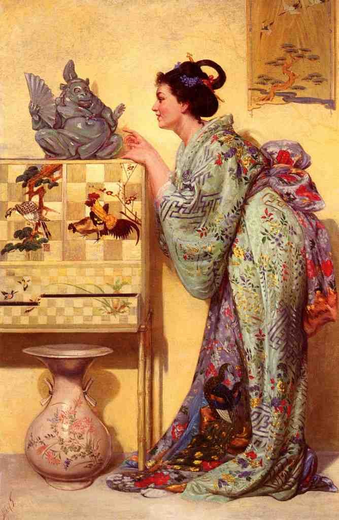 Thompson Alfred La Japonaise Art A4 Photo Print