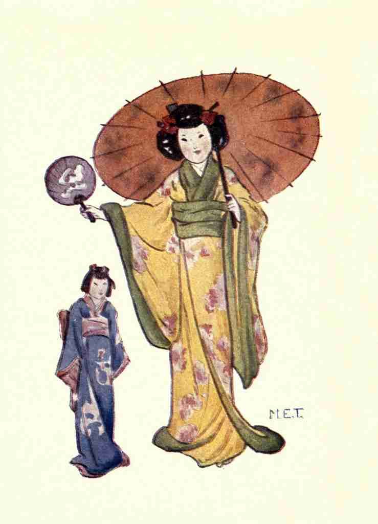 Thompson ME A doll from Japan OKissme San 1908 A4 Photo Print
