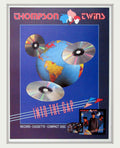Thompson Twins Into Vintage Retro Advert Poster A4 Photo Print