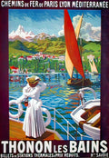 ThononlesBains1 Advert A4 Photo Print