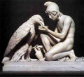 Thorvaldsen Berthel Ganymede Waters Zeus As An Eagle A4 Photo Print