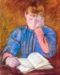 Thoughtful Reader Cassatt A4 Photo Print