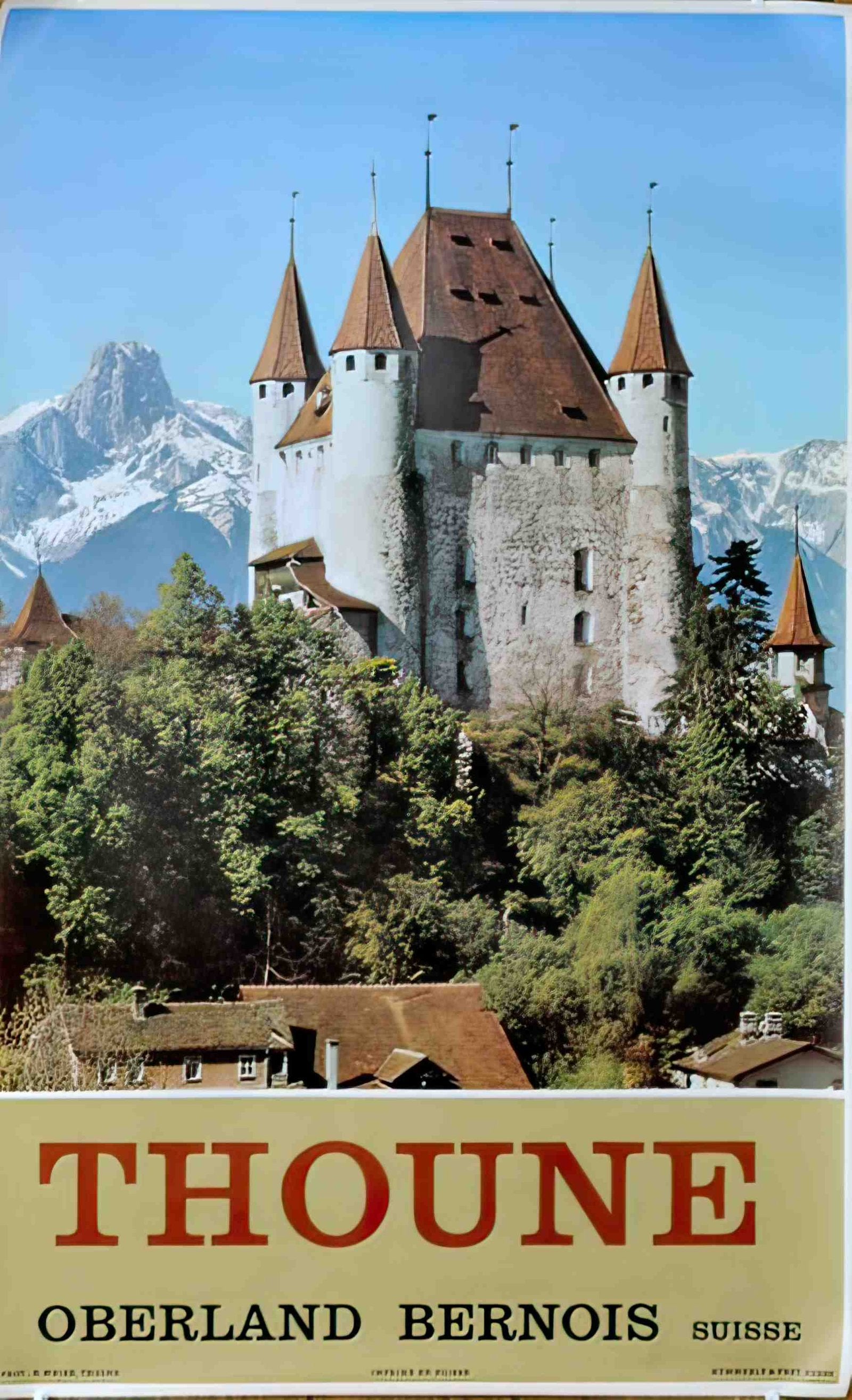 Thoune Advert A4 Photo Print