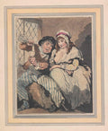 Threatened Marriage Print 2 GB Cartoon Vintage Retro Advert Poster