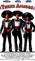 Three Amigos 1986 Vintage Retro Advert Ads A4 Photo Print