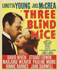  Three Blind Mice 01 film star poster A4 Photo Print