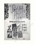 Three Dog Nights Vintage Retro Advert Poster A4 Photo Print