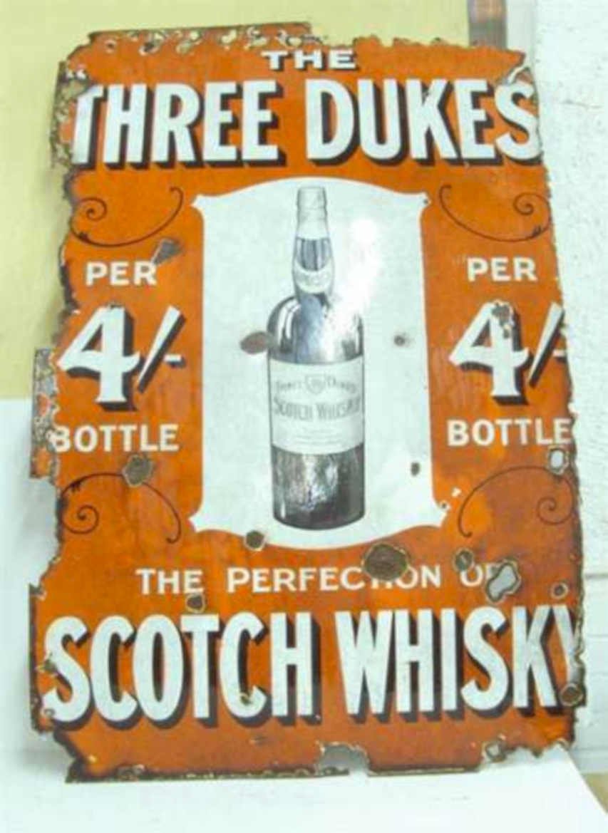 Three Dukes Scotch Vintage Retro Advert Ads A4 Photo Print