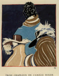 Three Hats Camille Vintage Retro Advert Poster A4 Photo Print