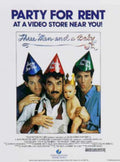 Three Men Baby Vintage Retro Advert Ads A4 Photo Print