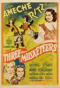  Three Musketeers The 1939 04 film star poster A4 Photo Print