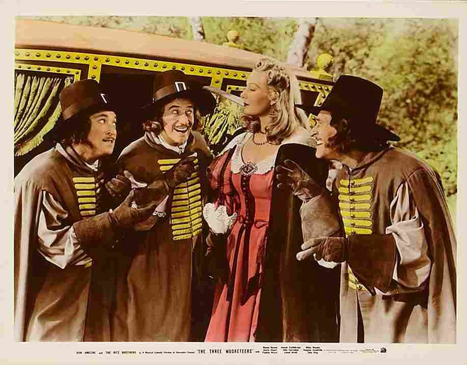  Three Musketeers The 1939 17 film star poster A4 Photo Print
