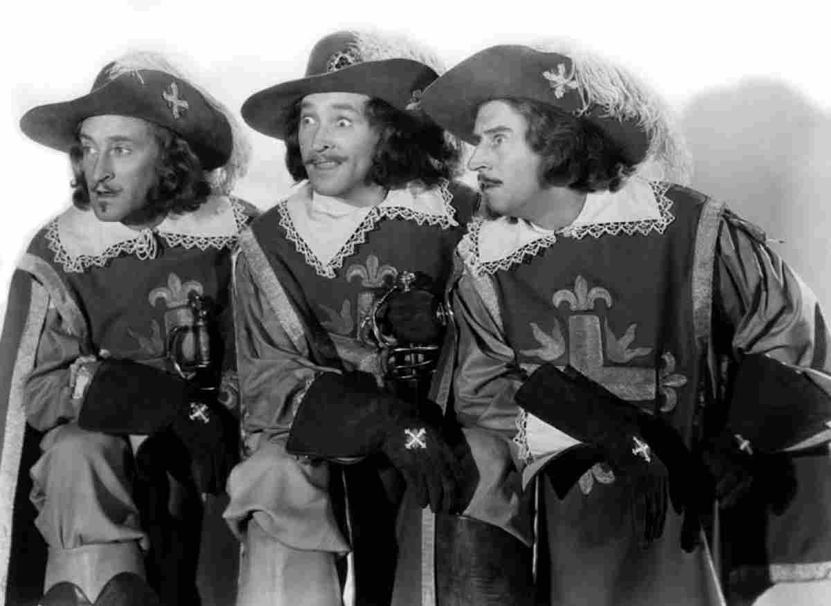  Three Musketeers The 1939 20 film star poster A4 Photo Print