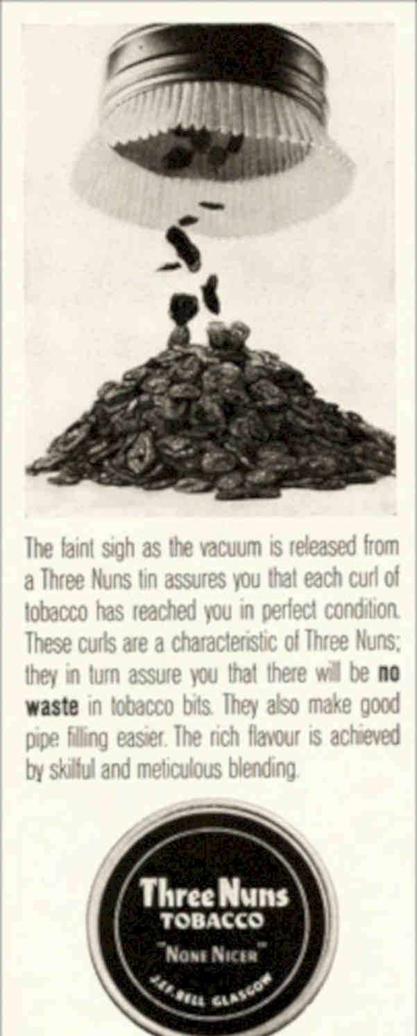 Three Nuns Tobacco Vintage Retro Advert Poster A4 Photo Print