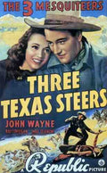  Three Texas Steers 01 film star poster A4 Photo Print
