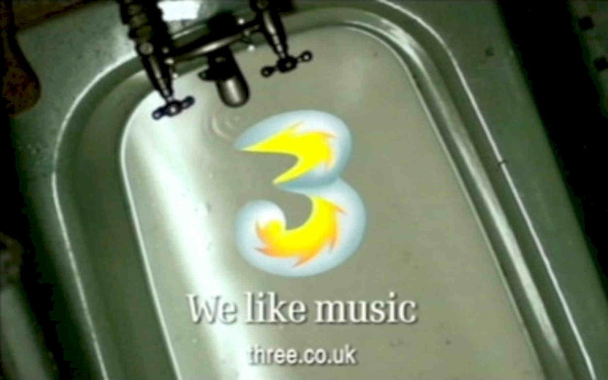 Three Uk Music Vintage Retro Advert Poster A4 Photo Print