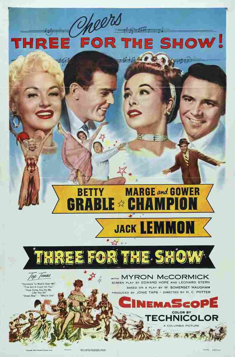  Three for the Show 01 film star poster A4 Photo Print