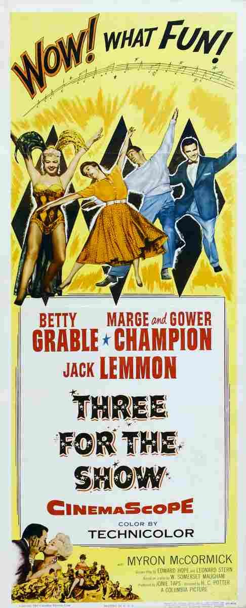  Three for the Show 02 film star poster A4 Photo Print