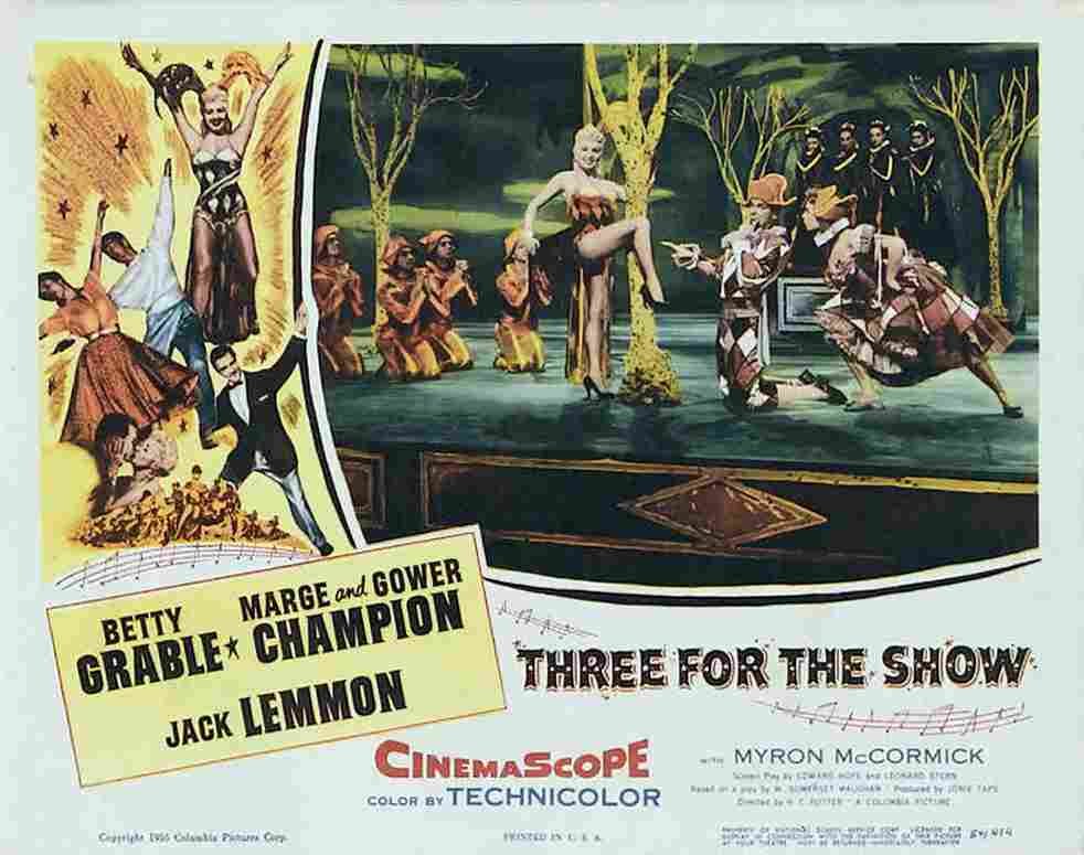  Three for the Show 04 film star poster A4 Photo Print