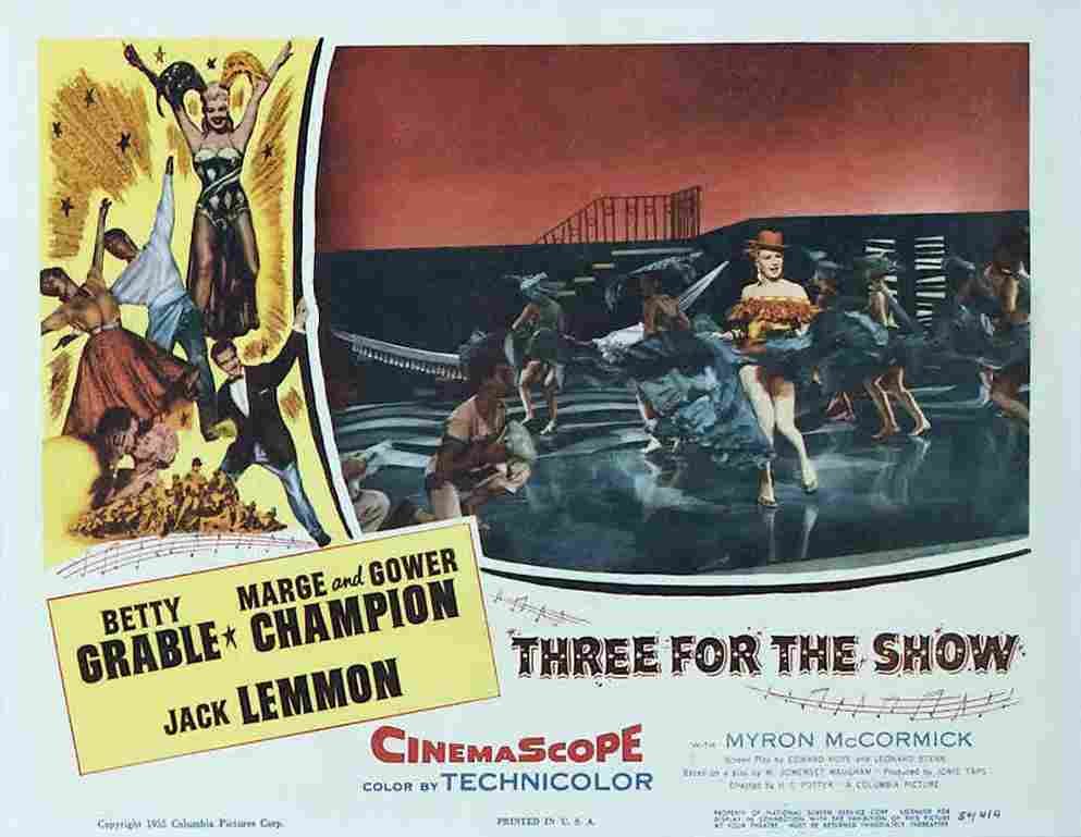  Three for the Show 05 film star poster A4 Photo Print