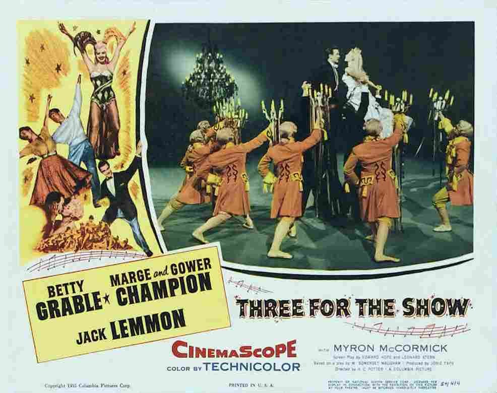  Three for the Show 06 film star poster A4 Photo Print