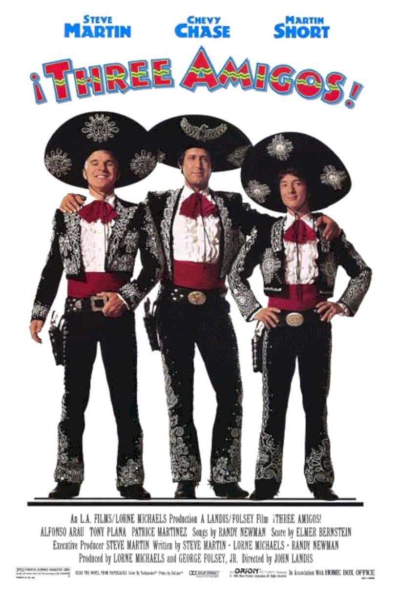 Threeamigos2 Vintage Retro Advert Poster A4 Photo Print