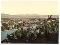 Thun general view III Bernese Oberland Vintage A4 Photo Print