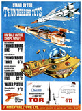 Thunderbird Toy Poster Vintage Retro Advert Poster A4 Photo Print