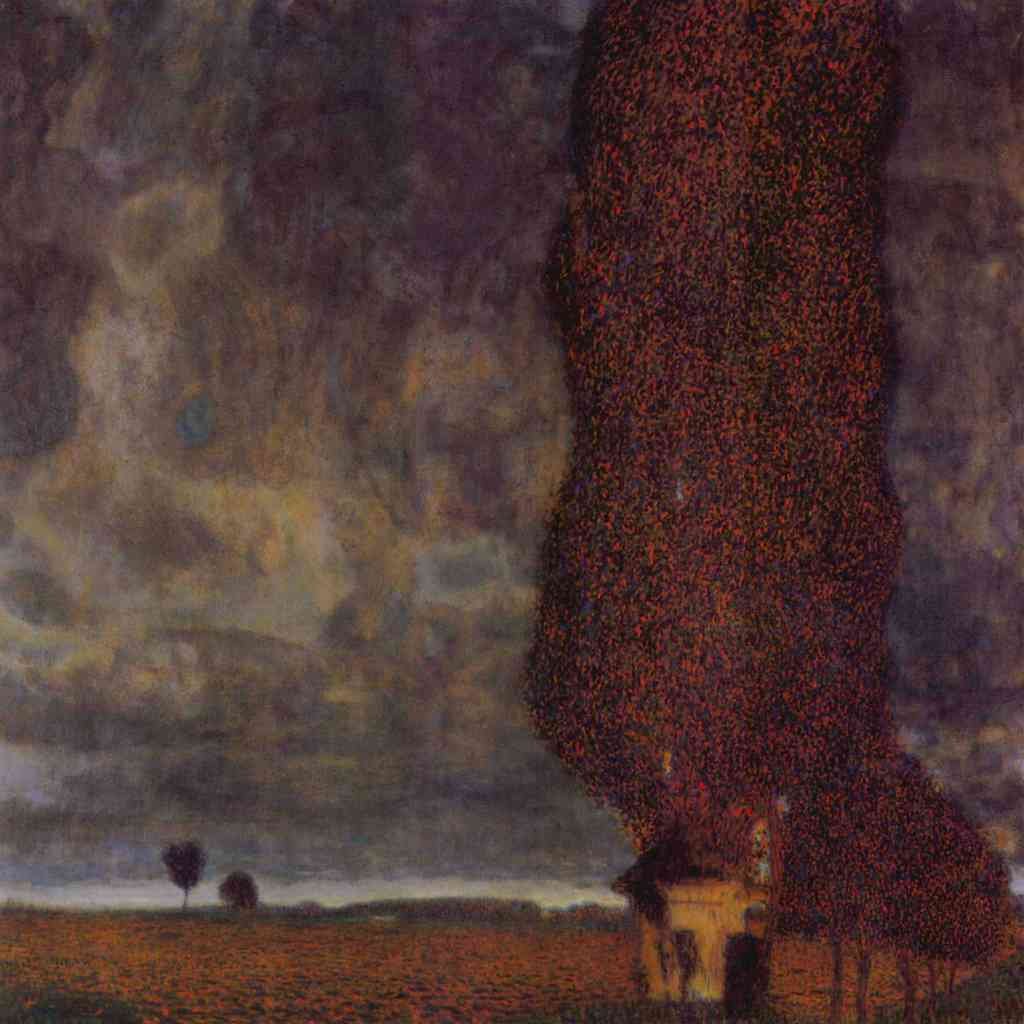 Thunderstorm Klimt A4 Photo Print