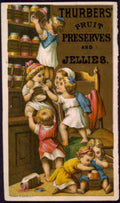 Thurbers Fruit Preserves Vintage Retro Advert Poster A4 Photo Print