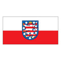 Thuringen Flag N236 A4 Photo Print