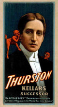 Thurston 3 Magic Magician Vintage A4 Photo Print