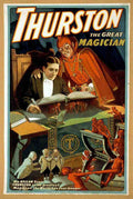 Thurston 5 Magic Magician Vintage A4 Photo Print