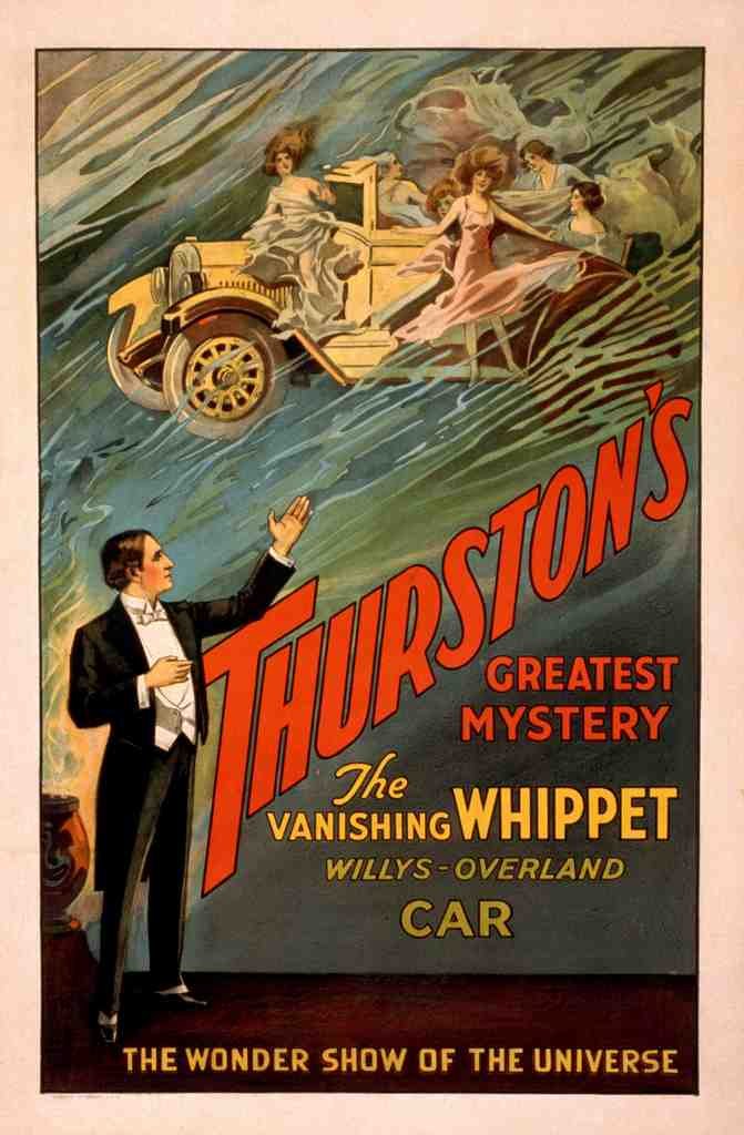 Thurston 7 Magic Magician Vintage A4 Photo Print