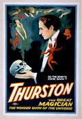 Thurston Magic Wonder Vintage Retro Advert Poster A4 Photo Print