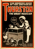 Thurston The Great 1925 Magic Magician Vintage A4 Photo Print