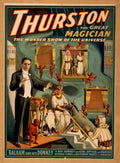 Thurston Wonder Show 1 Vintage Retro Advert Poster A4 Photo Print