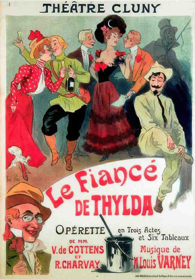 Thylda Vintage Advert A4 Photo Print