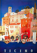 Ticino Advert A4 Photo Print