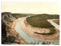 Tidenham bend and cliffs Chepstow Vintage A4 Photo Print