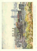 Tidmarsh Henry 1855 1939 Her Majestys Tower v1 1901 Tower of London from Tower Hill A4 Photo Print