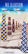 Tie Patterns 3d 1950s Vintage Retro Advert Poster
