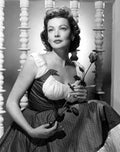 Tierney Gene 1 film star poster A4 Photo Print