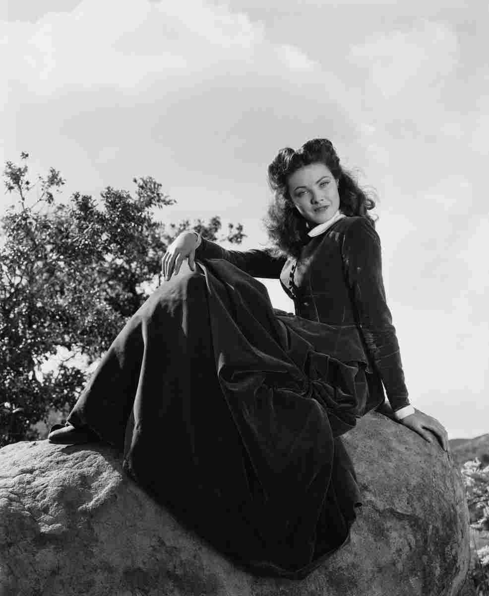 Tierney Gene Belle Starr 2 film star poster A4 Photo Print