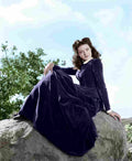 Tierney Gene Belle Starr 2C film star poster A4 Photo Print