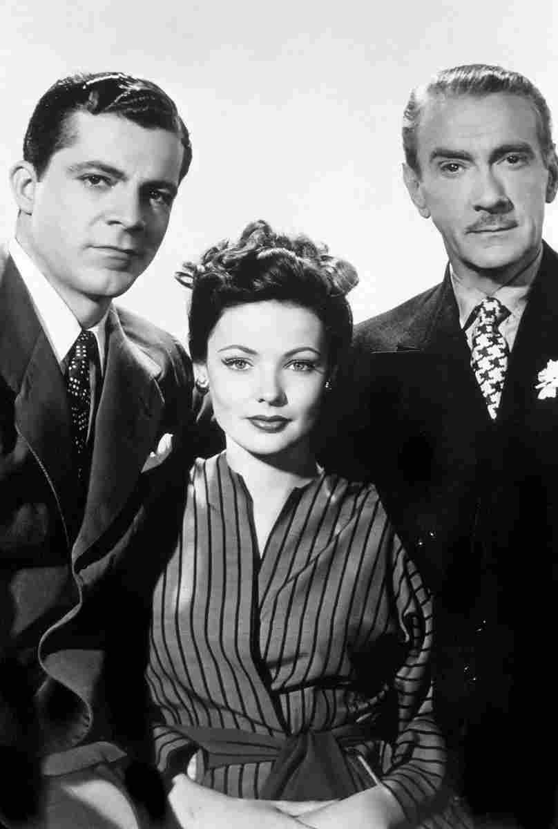 Tierney Gene Laura 8 film star poster A4 Photo Print