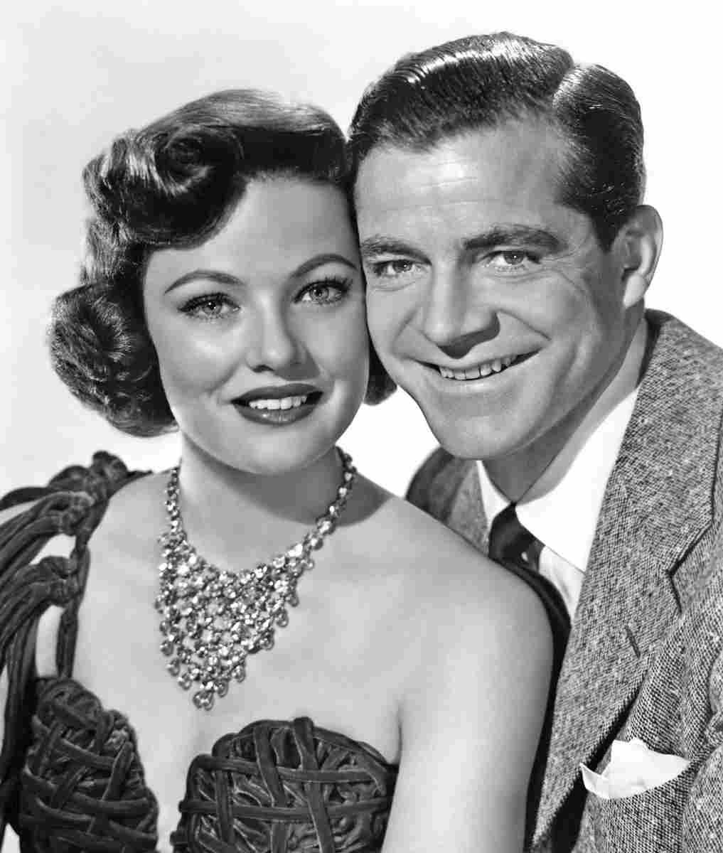 Tierney Gene Laura z4 film star poster A4 Photo Print