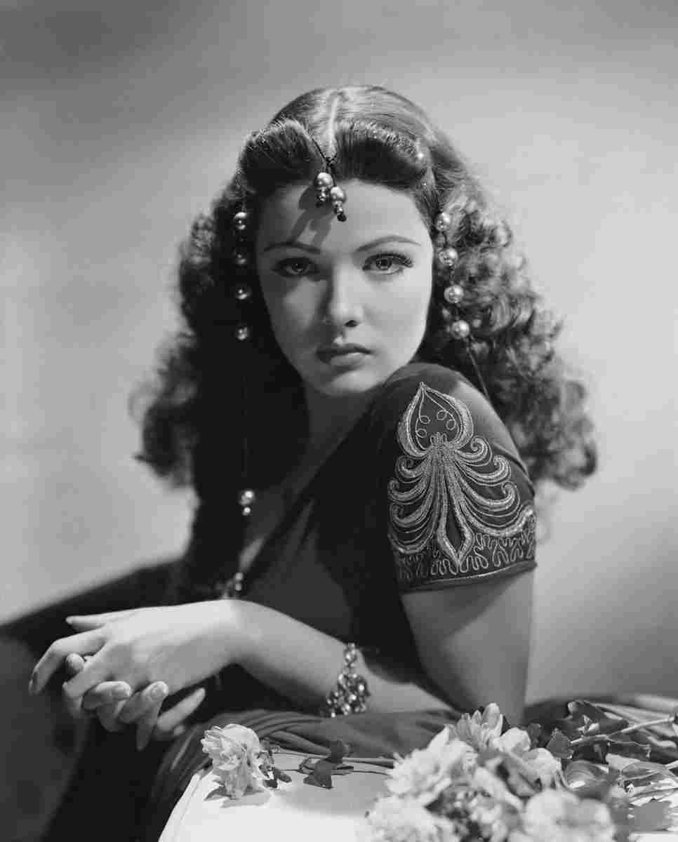 Tierney Gene Sundown 1 film star poster A4 Photo Print
