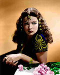 Tierney Gene Sundown 1C film star poster A4 Photo Print